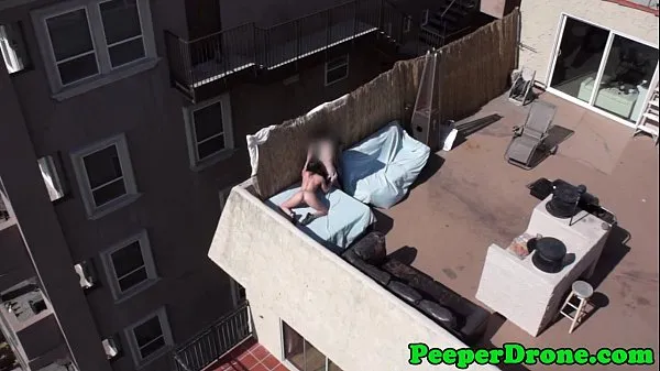 Fresh Drone films rooftop sex clips Tube
