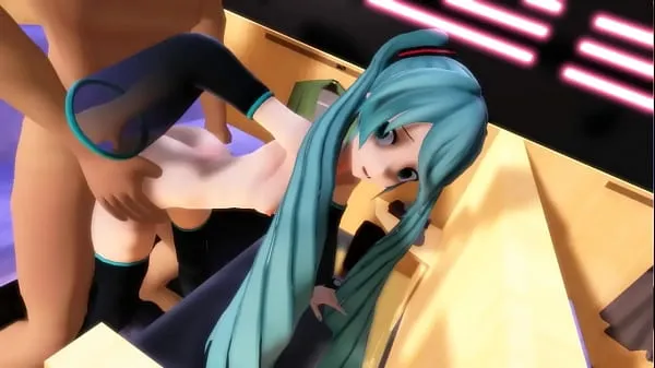 Свежие клипы MMD Hatsuen Miku, секс на ужине, WTF Туб