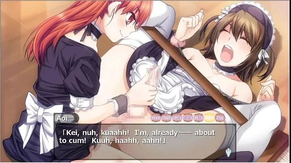 Färska Otomaid Aoi Harem Route Scene (Part 6 klipp Tube