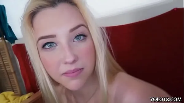 Yeni Blonde teen Samantha Rone klip Tube