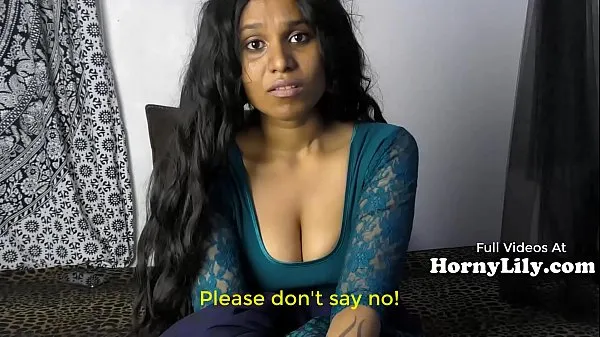 Bored Indian Housewife begs for threesome in Hindi with Eng subtitles Klip Tiub baru