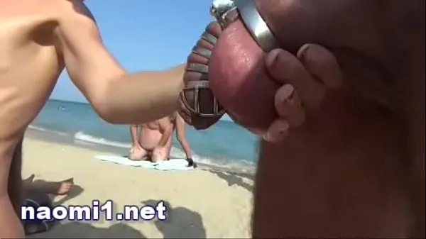 Fresh piss and multi cum on a swinger beach cap d'agde clips Tube