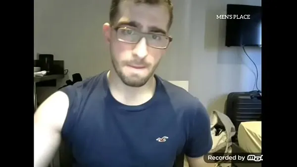 Yeni Nerd tocando punheta na Cam klip Tube