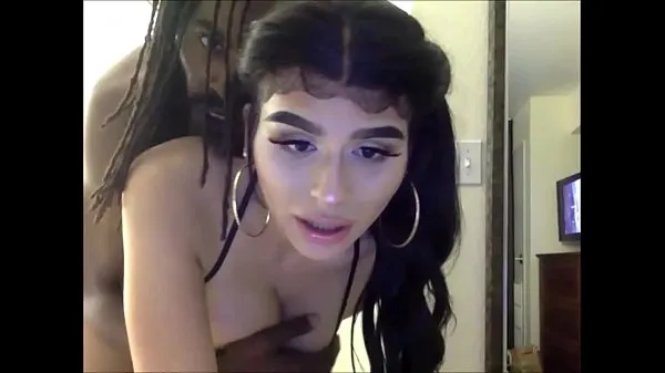 Φρέσκο ​​σωλήνα Transsexual Latina Getting Her Asshole Rammed By Her Black Dude κλιπ