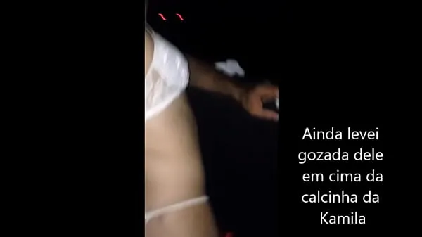 สด Casado de calcinha eu brincando com um ativo com a calcinha asa delta azul com bolinhas branca คลิป Tube