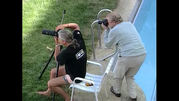 Nuovo Servizio fotografico dietro le quinte di Cannes con Sarah Youngtubo di clip