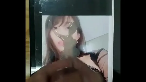 新鲜Cum Tribute for Japanese model Tomomi Morisaki夹子管