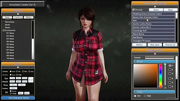 Ống Honey Select Character Creation: MILF clip mới