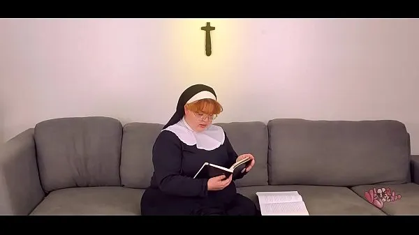 Fresh redhead nun fucks Jesus cross after bible study clips Tube