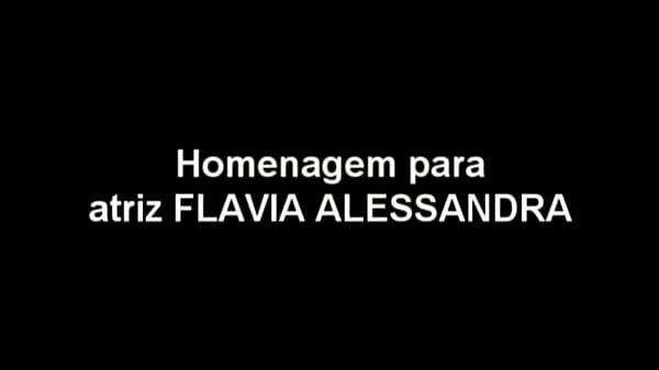 Свежие клипы Homenagem para atriz FLAVIA ALESSANDRA Туб