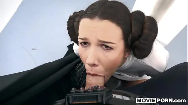 Tabung klip STAR WARS - Anal Princess Leia segar