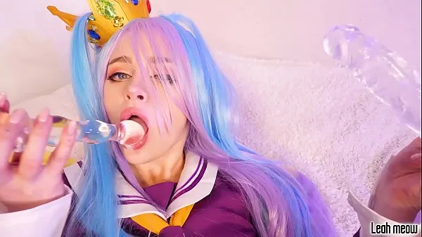 Tubo de Solo Anime No Game No Life Shiro Anal Dupla Penetração Leah Meow clipes novos