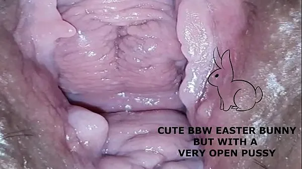 Tabung klip Cute bbw bunny, but with a very open pussy segar
