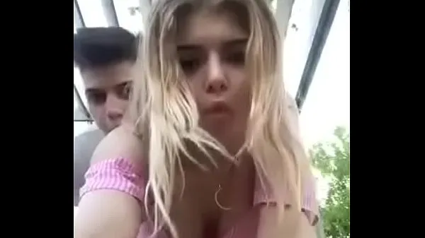 Tubo de Casal russo brincando no periscópio clipes novos