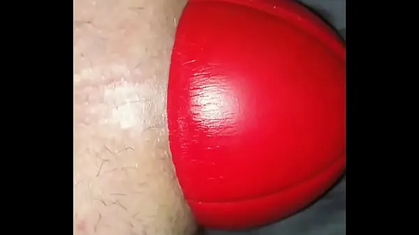 مقاطع Male Giving Birth to Huge 12 cm wide Football, from deep inside my Ass جديدة من أنبوب