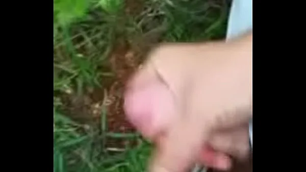 Nuovo Having a quick wank while working in the bushtubo di clip