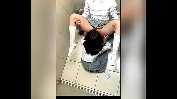 Fresh Two Lesbian Students Fucking in the School Bathroom! Pussy Licking Between School Friends! Real Amateur Sex! Cute Hot Latinas clips Tube