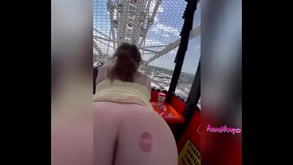 Fresh Slut get fucks in public on the Ferris wheel clips Tube