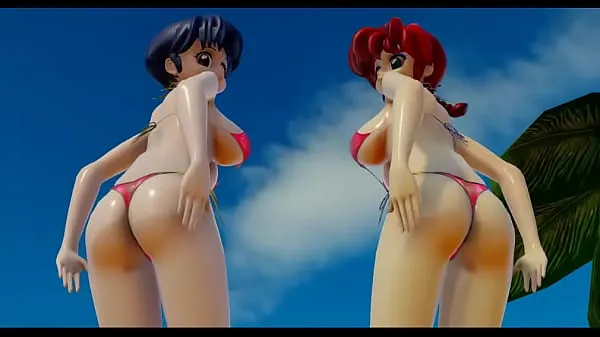 Ống Ranma & Akane in MMD clip mới