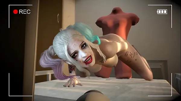 Sveži Harley Quinn sexy webcam Show - 3D Porn posnetki Tube