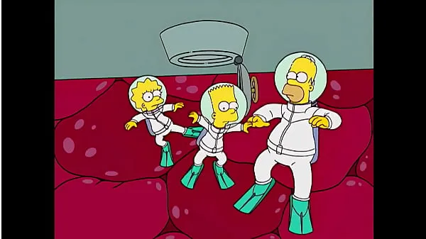 Tubo de Homer e Marge tendo sexo subaquático (feito por Sfan) (nova introdução clipes novos