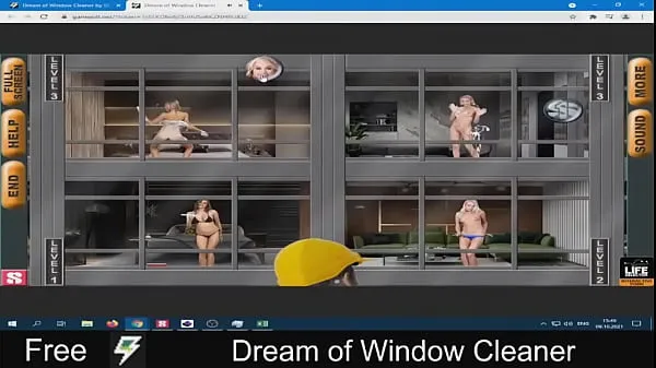 Tabung klip Dream of Window Cleaner segar