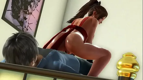 Nuevos Mai Shiranui kof cosplay dama en sexo con un hombre en erótico hentai ryona animación video clips de tubo