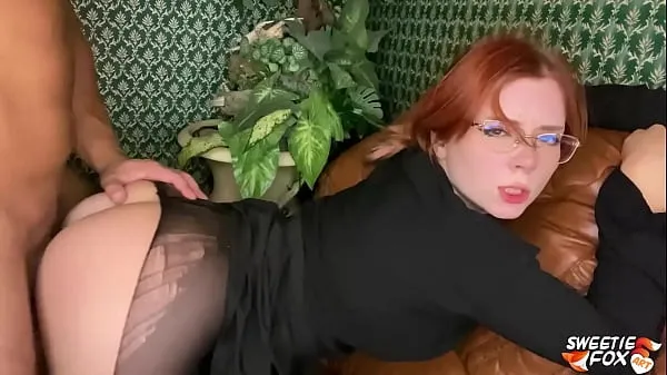 Fresh Horny Teacher Deepthroat Student Dick, Rough Fuck and Gets Cum on Glasses clips Tube