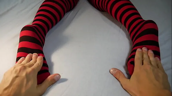 Frische Sohlenmassage und Kitzeln, ausgezogene Socken Clips Tube
