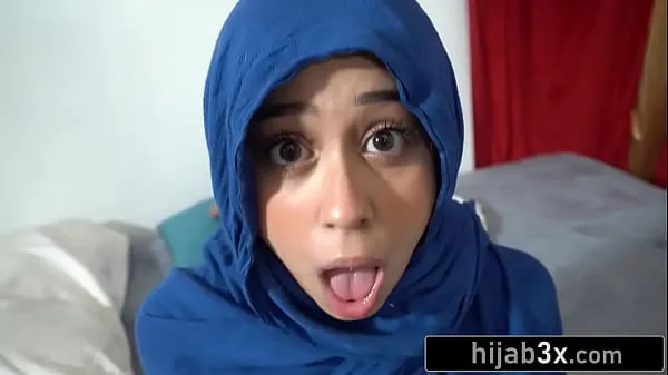 Fresh Muslim Stepsis Keeps Her Hijab On While Fucking Step Bro - Dania Vega clips Tube