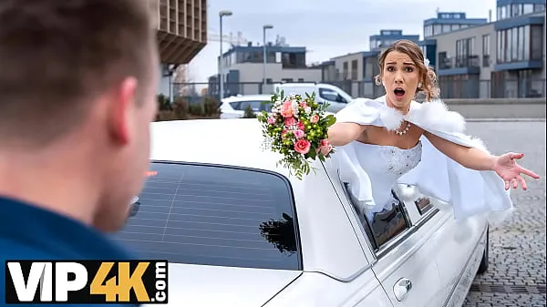 Fresh BRIDE4K. The Wedding Limo Chase clips Tube