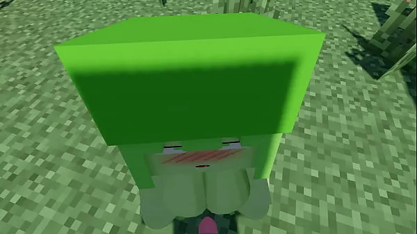 Tube de Slime Girl ~ Sexe ~ -Minecraft clips frais