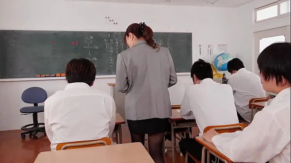 신선한 Married Teacher Reiko Iwai Gets 10 Times More Wet In A Climax Class Where She Can't Speak 클립 튜브