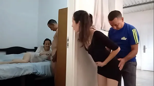 Fresh I see the cuckold fucking in my room while his friend fucks my ass clips Tube