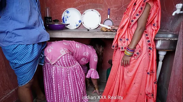 新鲜Indian step Family in Kitchen XXX in hindi夹子管