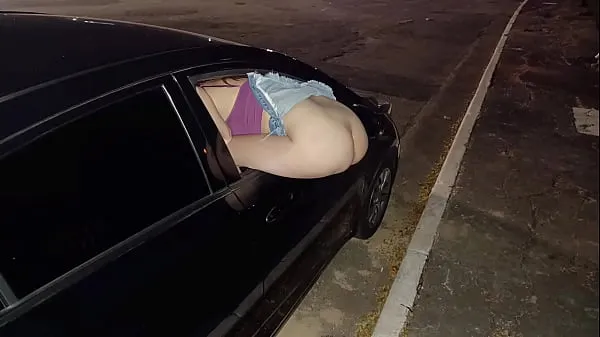 Fresh Married with ass out the window offering ass to everyone on the street in public clips Tube