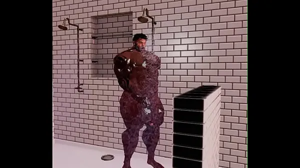 Friss caught duane brown showering in football showers klipcső