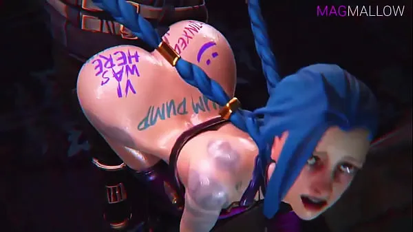 Tabung klip Hentai 3d futa jinx segar