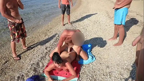 THE ULTIMATE ANAL CUMSHOT PARTY IN MYKONOS! FUCK ALL OF ME IN THE ASS Klip Tiub baru